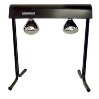Hayman Heat Light Station Black - 2 Lamp