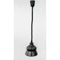 Space Grey Finish Heat lamp, shade diameter 228mm