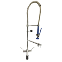 Jetstream Deck Mount Pre-Rinse Gun with 300mm Pot Filler and Wall Bracket.