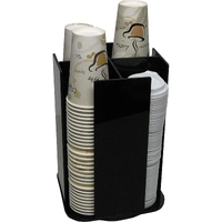 Takeaway Cup/Lid Dispenser, Beverage Station Organizer 