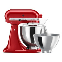 KitchenAid Domestic Mixer with 4.8 Litre and 2.8 Litre Stainless Steel Bowl (Mulitple Colours)