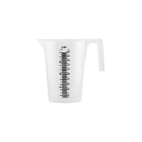 1 Litre Plastic Measuring Jug, stacking