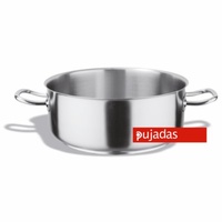 13.6 Ltr Casserole Without Lid -Stainless Steel Pujadas - 350 x 140mm