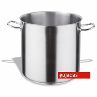 34 Ltr Stockpot Without Lid -Stainless Steel Pujadas - 350 x 350mm