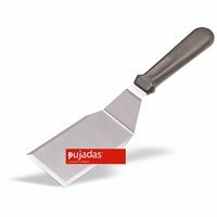 165 x 70mm Grill Turner/Scraper Cranked ABS handle, Pujadas