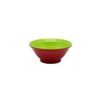88mm Sauce Dish Lime Green/Red Melamine