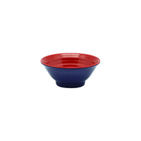 88mm Sauce Dish Red/Navy Blue Melamine