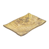 400 x 280mm Rectangular Tray Transform, Wood Grain Chef Forward
