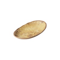 260 x 156mm Oval Platter Wood Grain