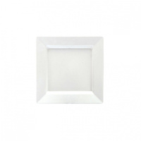 255 x 255mm Square White Platter - Melamine