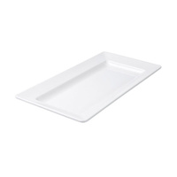 500 x 270mm Rectangular Wide Rim Platter - Melamine