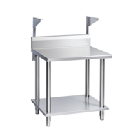 900mm Infill bench with Salamander Support Stainless steel, Cobra Profile