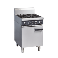 Moffat Cobra Gas Static Oven With 4 Hobs