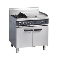 Moffat Cobra 2 Burner and 600mm Gas Griddle Static Oven