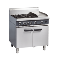 Moffat Cobra Gas Static Oven With 4 Hobs and 300mm Grill Plate