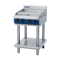 600mm Blue Seal Gas Grill plate On Leg Stand