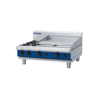Blue Seal G516B-B Gas 2 Hobs & 600mm Grill Plate Bench Model