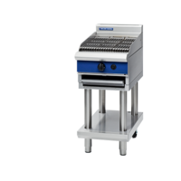 Blue Seal G593-LS Gas Chargrill On Leg Stand - 450mmW