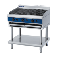 Gas Chargrill 900mm - Leg Stnd