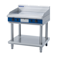 Blue Seal GP516-LS Gas Griddle On Leg Stand - 900mm Wide