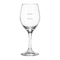 Libbey 3011 Wine Glass Two print lines 135ml & 225ml 