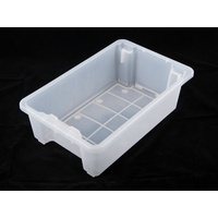 32 Litre Stacka Nesta Dixie AP7 - 645 x 413 x 200mm Solid White (other colours available)