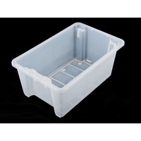 52 Litre Stacka Nesta Dixie AP10 - 645 x 413 x 276mm Solid White (other colours available) 