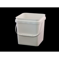 10 Ltr Pail Square Base &amp; Lid