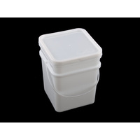 15 Ltr Pail Square Base & Lid