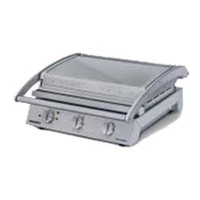 Grill Station - 8 Slice - Ribbed Top Plate - 10 amp - Ideal for Panini's, Focaccia's, Toasted Sandwiches, Steak, Fish etc8 Slice Contact Grill Ribbed