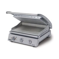 Grill Station - 8 Slice - Smooth Plates - 10 amp - Ideal for Panini's, Focaccia's, Toasted Sandwiches, Steak, Fish etc