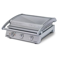 Roband GSA815R Grill Station 8 Slice - Ribbed Top / Smooth Bottom