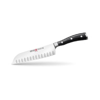 Wusthof 17cm Santoku Knife - Black