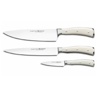 Wusthof 3 Piece Cooks Knife - Crème