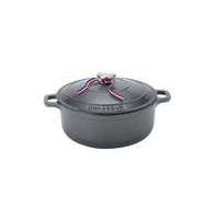 240mm Cast Iron Round French Oven Caviar