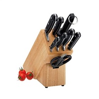9 Piece Mondial Knife Block Set