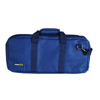 Blue Knife Roll Cheftech 18 Pockets With Shoulder Strap,