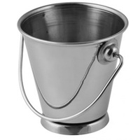 130mm Mini S/S Serving Pail Moda