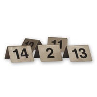 1-10 S/S Table Numbers A Frame 50x50mm