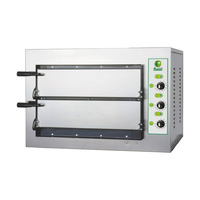 Pizza Oven Twin Deck 500x500x110mm per chamber, 6kW, 50-500c, Fimar