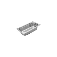 1/4 Size 100mm Deep Stainless Steel Gastronorm - Anti Jam