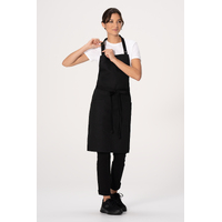 Lockharte Canvas Bib Apron Black