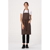 Lockharte Canvas Bib Apron Espresso