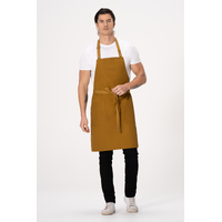 Lockharte Canvas Bib Apron Mustard