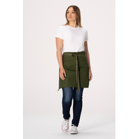 Lockharte Canvas Waist Apron Military Green (pair with strap XNS08)