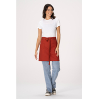 Lockharte Canvas Waist Apron Rust (pair with strap XNS08)