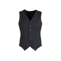 Womens Peaked Black Vest