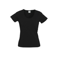 Ladies Vibe Tee Shirt (Colour) FashionBiz