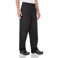 Basic Baggy Black Chefs Pants