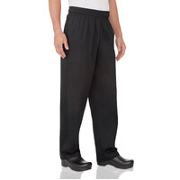 Basic Baggy Black Pants Small - NBBP-BLK-S Chef Works